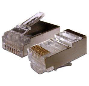 Коннектор RJ45 STP 8P8C,  универсальный,  для толстого кабеля,  cat.6,  100 шт.