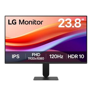 Монитор 23.8" LG 24U411A-B Black  (IPS,  1920x1080,  D-Sub+HDMI,  5 ms,  178° / 178°,  250 cd / m,  1000:1,  120Hz)