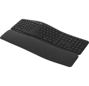 Клавиатура Logitech K860 черный USB беспроводная BT Multimedia Ergo  (подставка для запястий)  (920-010359)