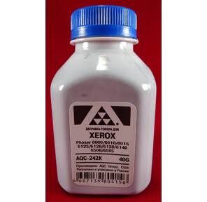 Тонер XEROX Phaser 6000 / 6010 / 6015 / 6125 / 6128 / 6130 / 6140 / 6500 / 6505 Black,   (фл.40г.) AQC фас. России