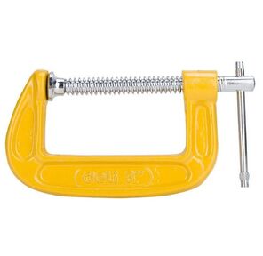 Струбцина G-образная усиленная Deli DL-G203  высота зажима 75мм