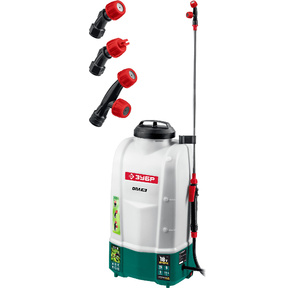 Опрыскиватель ЗУБР 15 л бак,  без АКБ,  аккумуляторный,  Li-Ion 18В