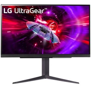 LG 27GR83Q-B 27" UltraGear IPS LED 16:9 HDMI матовая HAS Piv 1000:1 400cd 178гр / 178гр 2560x1440 240Hz G-Sync FreeSync Premium DP 2K USB 6.2кг черный