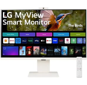 Монитор LG 31.5" 32SR85U-W белый IPS LED 16:9 HDMI M / M Cam матовая HAS 400cd 178гр / 178гр 3840x2160 60Hz UHD USB 7.7кг