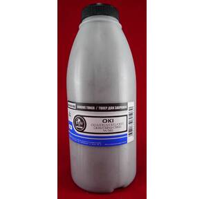 Тонер OKI C610 / C810 / C821 / C822 / C830 / C5850 / C5950 / MC560 Black  (фл.,  180г) B&W Premium  (Tomoegawa) - фас.России
