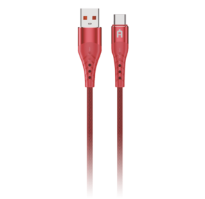 Кабель Alteracs USB-Type C FT01-AC текстиль Red