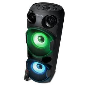 АС PS-750,  черный  (80 Вт,  TWS,  Bluetooth,  FM,  USB,  microSD,  LED-дисплей,  4400мА*ч)