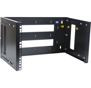 ЦМО! Кронштейн настенный 3U,  регулируемая глубина 300-450 мм, цвет черный  [КНО-М-3U-9005]