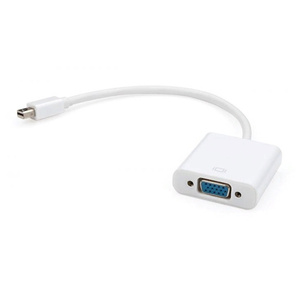Переходник видео Premier 6-912 miniDisplayport  (m) / VGA  (f) 0.15м. белый