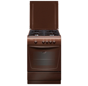 Плита Газовая Gefest CG 60MC6 K83 коричневый  (металлическая крышка) реш.чугун