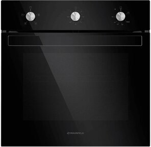 Духовой шкаф Газовый Maunfeld EOGC604BSlim черный