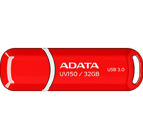 ADATA 32GB UV150 USB Flash Drive  (Red)