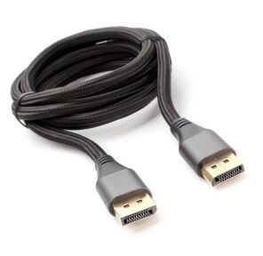Кабель DisplayPort Cablexpert CC-DP8K-6,  v1.4,  1.8м,  20M / 20M,  нейлоновая оплетка,  метал. разъемы,  пакет
