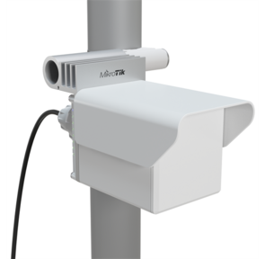 MikroTik Wireless Wire Cube Pro  (Pair of preconfigured Cube 60Pro ac devices for 60Ghz link with 5GHz backup  (60GHz antenna,  802.11ay wireless,  802.11ac backup,  4 core x 716MHz GHz CPU,  256MB RAM,  1x