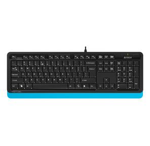 Клавиатура A4 Fstyler FK10 черный / синий USB