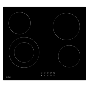 Электрическая варочная поверхность HEV 641 B EVELUX ELECTRIC HOB HEV 641 B EVELUX
