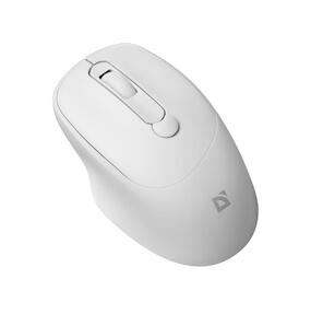 Беспроводная мышь Defender Feam MM-296 white  (USB,  3 кнопки,  оптическая,  1600dpi)  (52297)