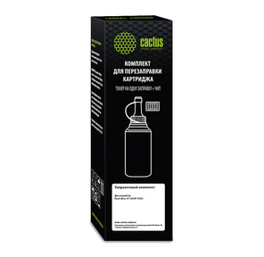 Тонер Cactus CS-RK-SP150HE черный флакон 80гр.  (в компл.:чип) для принтера Ricoh Aficio SP 150 / SP 150SU