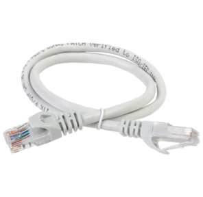 ITK Коммутационный шнур  (патч-корд),  кат.5Е UTP,  2м,  серый