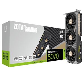 Видеокарта Zotac RTX5070 AMP WHITE ED 12GB GDDR7 192bit 3xDP HDMI 3FAN PREMIUN PACK
