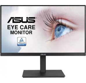 Монитор Asus 23.8" VA24EQSB черный IPS LED 16:9 HDMI M / M матовая HAS Piv 300cd 178гр / 178гр 1920x1080 VGA DP FHD USB 5.2кг