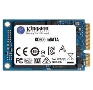 SSD жесткий диск MSATA 1TB KC600 SKC600MS / 1024G KINGSTON