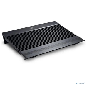 Подставка охлаждающая для ноутбука  DeepCool  (до 17",  вентилятор 2 x 140 мм,  алюминий) N8 BLACK