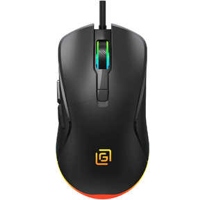Мышь Оклик 750G черный оптическая 7200dpi USB 5but  (1796789)