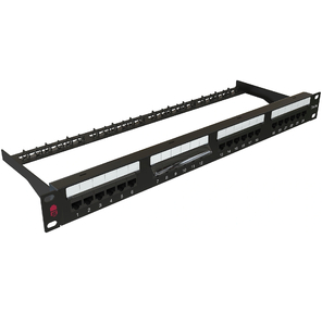 Патч-панель Sysmatrix PP 1901U.S245EU.M 19" 1U 24xRJ45 кат.5E UTP