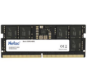 Netac Basic SO 16GB DDR5-4800  (NB5-38400) C40 40-40-40-77 1.1V Memory module