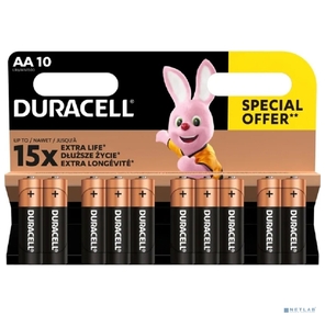 DURACELL LR6-10BL BASIC  (6 / 60 / 16800)  (10 в уп-ке шт.)