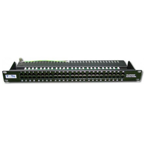 Патч-панель TWT  (TWT-PP50TEL12) телефонная. 19". 1U. 50 портов RJ-12