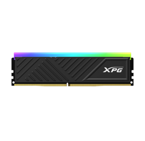 ADATA DDR4,  16GB,  3200MHz,  1*16GB,  16-20-20,  BLACK,  SINGLE TRAY,  RGB