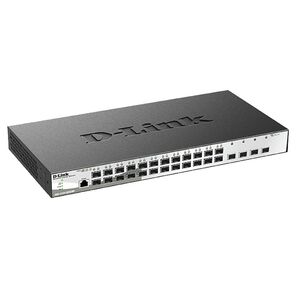 Коммутатор /  DGS-1210-28XS / ME / B2A Managed L2 Metro Ethernet Switch 24x1000Base-X SFP,  4x10GBase-X SFP+,  CLI,  RJ45 Console,  RPS