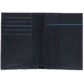 Кошелек мужской Piquadro Blue Square Revamp PU1393B2VR / BLU синий натур.кожа