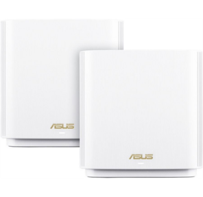 ASUS XT8  (W-2-PK)  /  /  роутер,  из 2 точек доступа,  802.11b / g / n / ac / ax,  до 574 + 4804Мбит / c,  2, 4 + 5 гГц,  белый ; 90IG0590-MO3G80