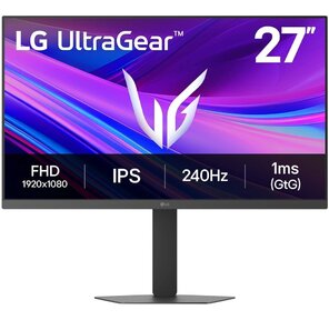 Монитор LG 27" UltraGear 27G440A-B черный IPS LED 1ms 16:9 HDMI матовая HAS Piv 1000:1 400cd 178гр / 178гр 1920x1080 240Hz DP FHD