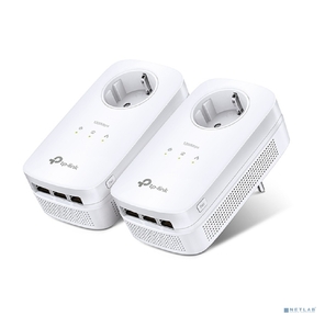 TP-Link TL-PA8030P KIT AV1300 Комплект гигабитных Powerline-адаптеров со встроенной розеткой