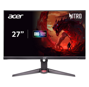 Монитор 27" ACER XV272KV5bmiiprx Black  (IPS,  3840x2160,  160Hz  (320Hz@FHD),  0.5 ms,  178° / 178°,  400 cd / m,  1000:1,  +2xНDMI 2.1,  +DisplayPort 1, 4,  +MM,  2x2W,  Pivot)