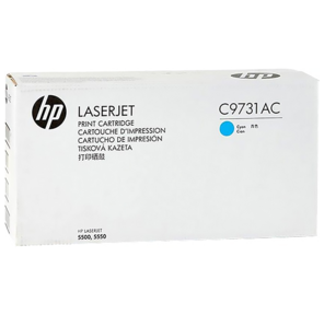 Тонер Картридж HP C9731AC голубой 5500,  5550,  5550dn,  5550dtn,  5550hdn,  5550n в технологич. упаковке