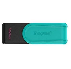 Флеш Диск Kingston 128GB DataTraveler Exodia S DTXS / 128GB USB3.0 бирюзовый / черный