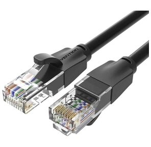 Патч-корд Vention прямой UTP cat.6,  RJ45 - 10м. Черный
