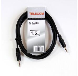 Кабель Telecom Jack 3.5  (M) - Jack 3.5  (M) TAV7175-1.5M