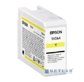 Картридж Epson SinglepackYellowT47A4UltraChromePro10inkink50ml