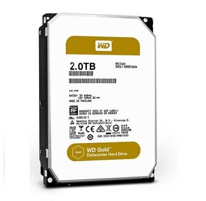 Western Digital HDD SATA-III  2Tb GOLD WD2005FBYZ,  7200rpm,  128MB buffer