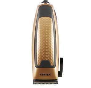 Машинка для стрижки Centek CT-2129  (чер / зол) срез 0...12мм,  производительный мотор,  шнур 1.8м