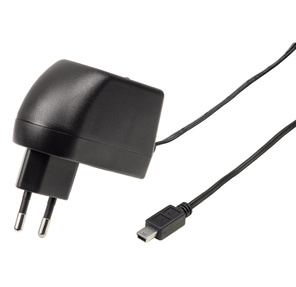 Универсальное зарядное устройство для навигаторов,  mini USB 5В / 2А,  Hama     [ObB]