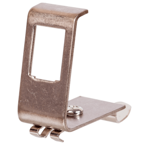 Lanmaster Рамка на DIN-рейку для установки модуля типа Keystone,  металлическая