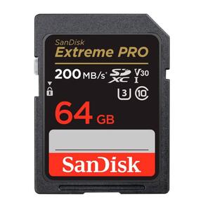 Карта памяти SanDisk Extreme PRO 64GB SDXC Memory Card 200MB / s