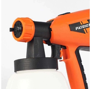 PATRIOT SG 500 Краскопульт электрический [170303505] { 500 Вт,  900 мл / мин,  100 DIN / сек,  1, 6 кг }